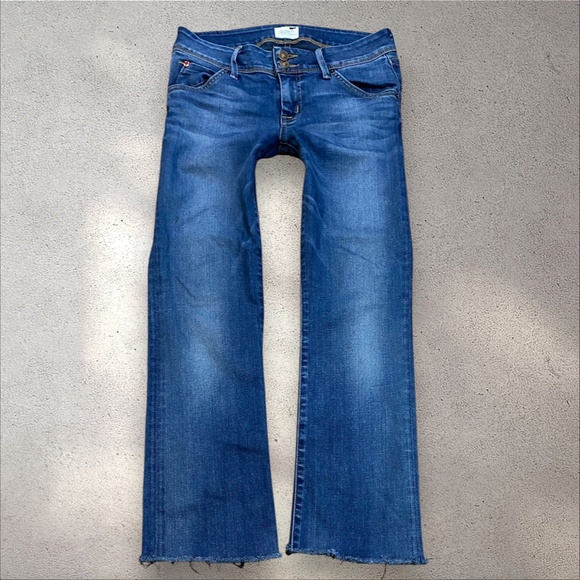 Hudson Low Rise Cropped Bootcut Jeans - Picture 2 of 8